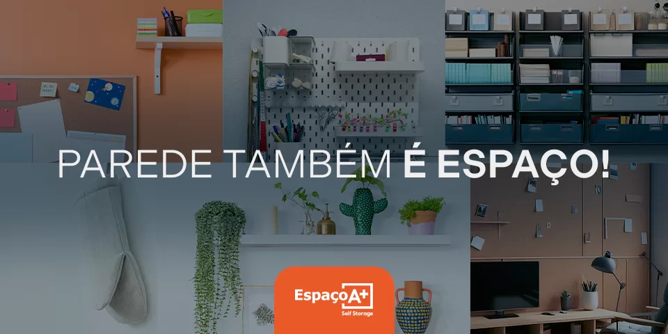 Parede também é espaço! 5 ideias para aproveitar melhor os espaços verticais